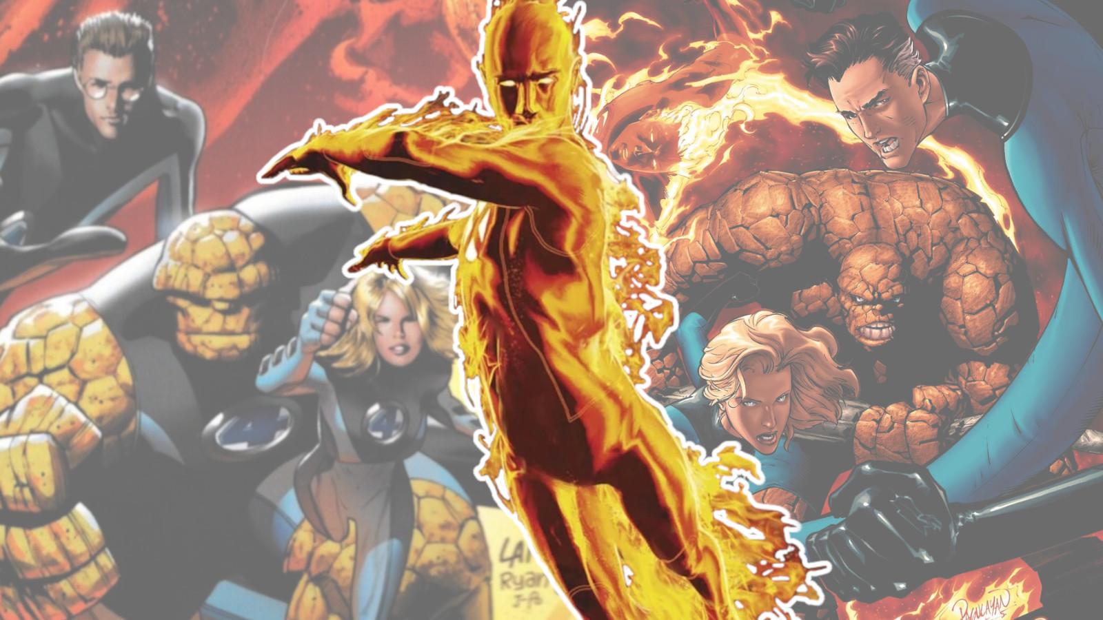 The Fantastic Four in Ultimate and 616 universes