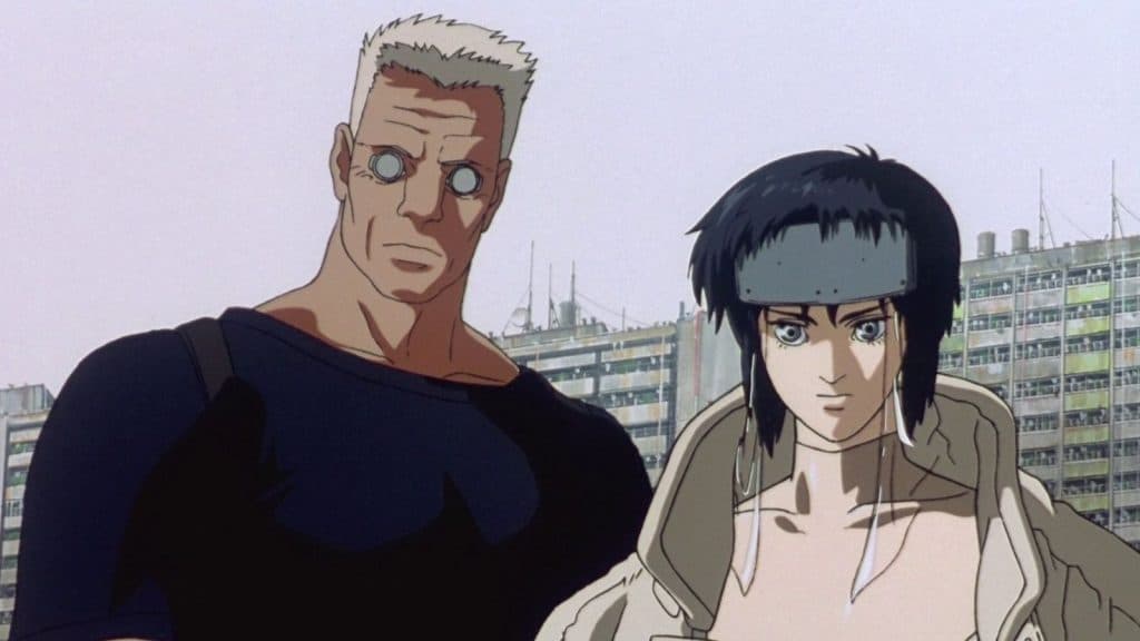 A screenshot from Ghost in the Shell