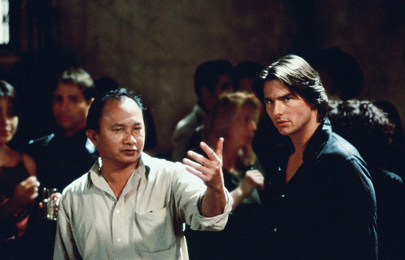 John Woo directing Mission: Impossible 2