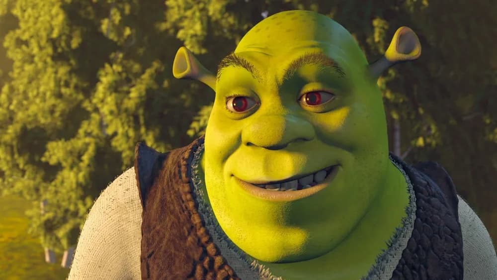 Still of Shrek in the 2001 movie