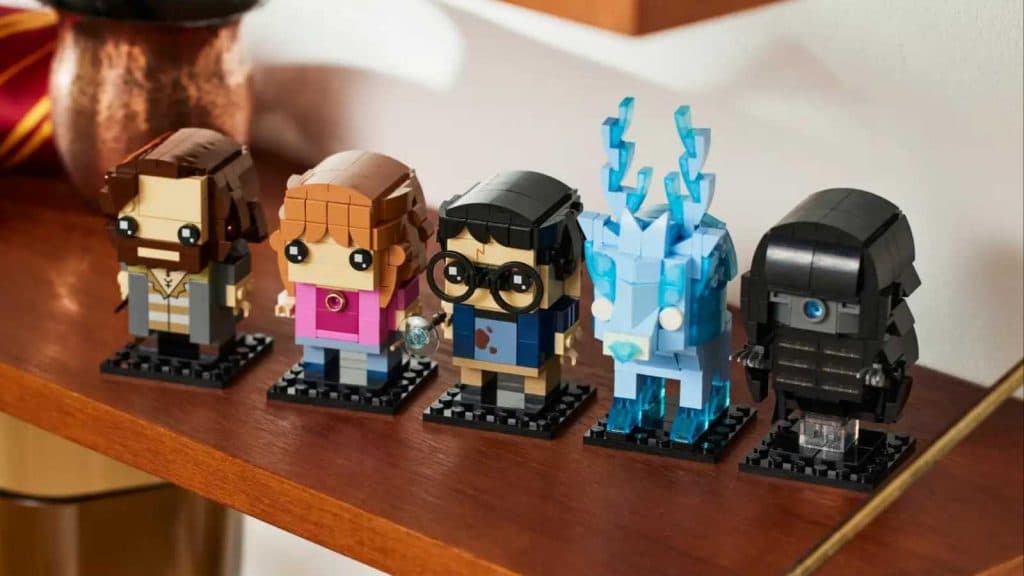 The LEGO Harry Potter Prisoner of Azkaban Figures on display