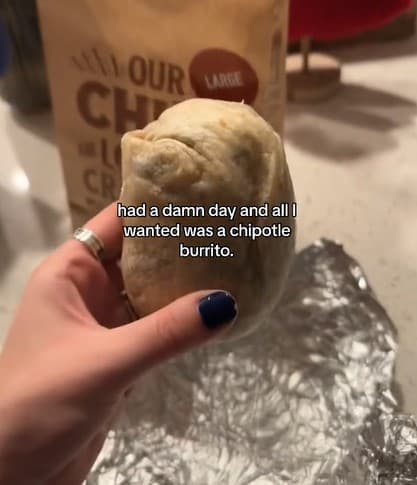 Chipotle's micro burrito