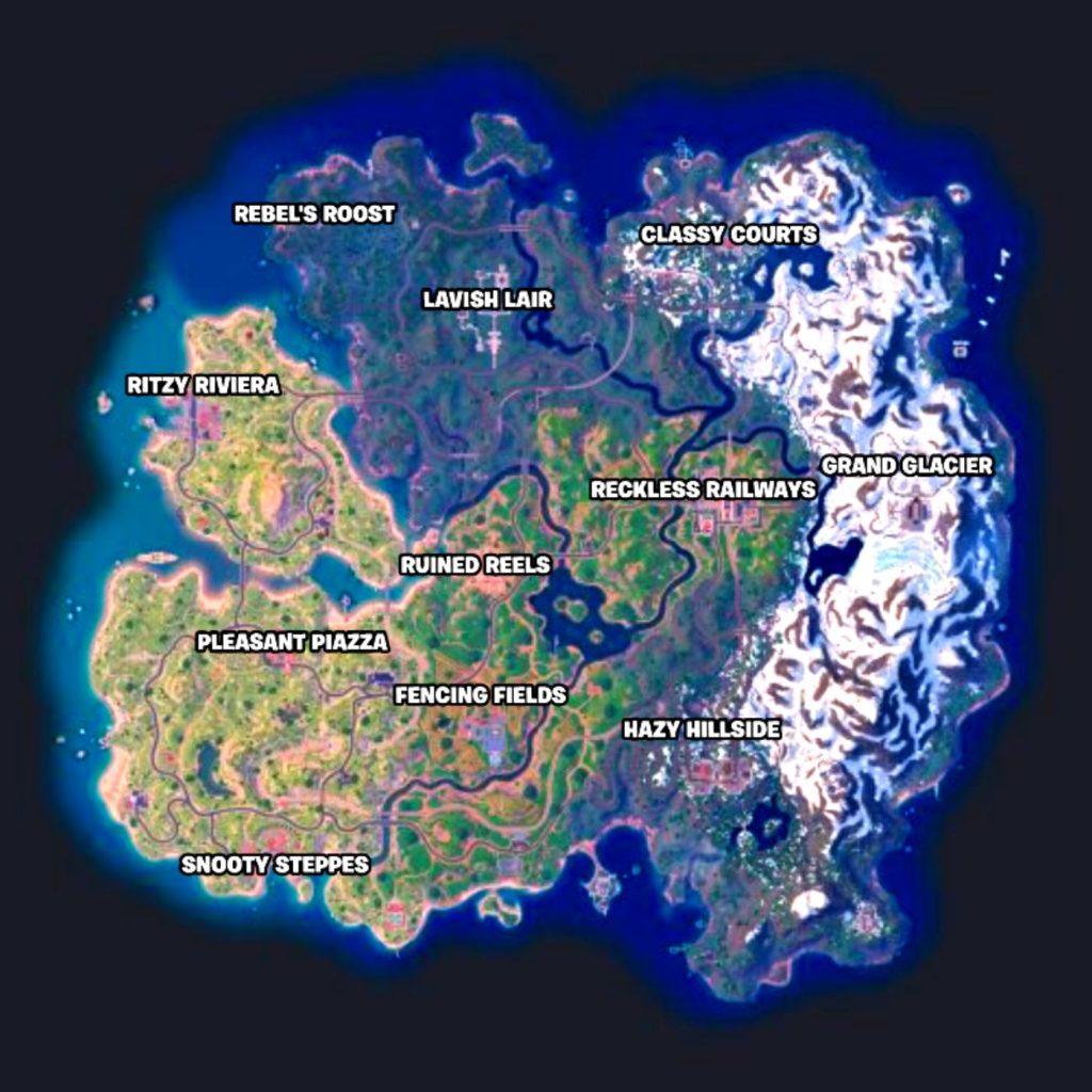 Fortnite Chapter 5 Season 1 map changes and new locations - Dexerto