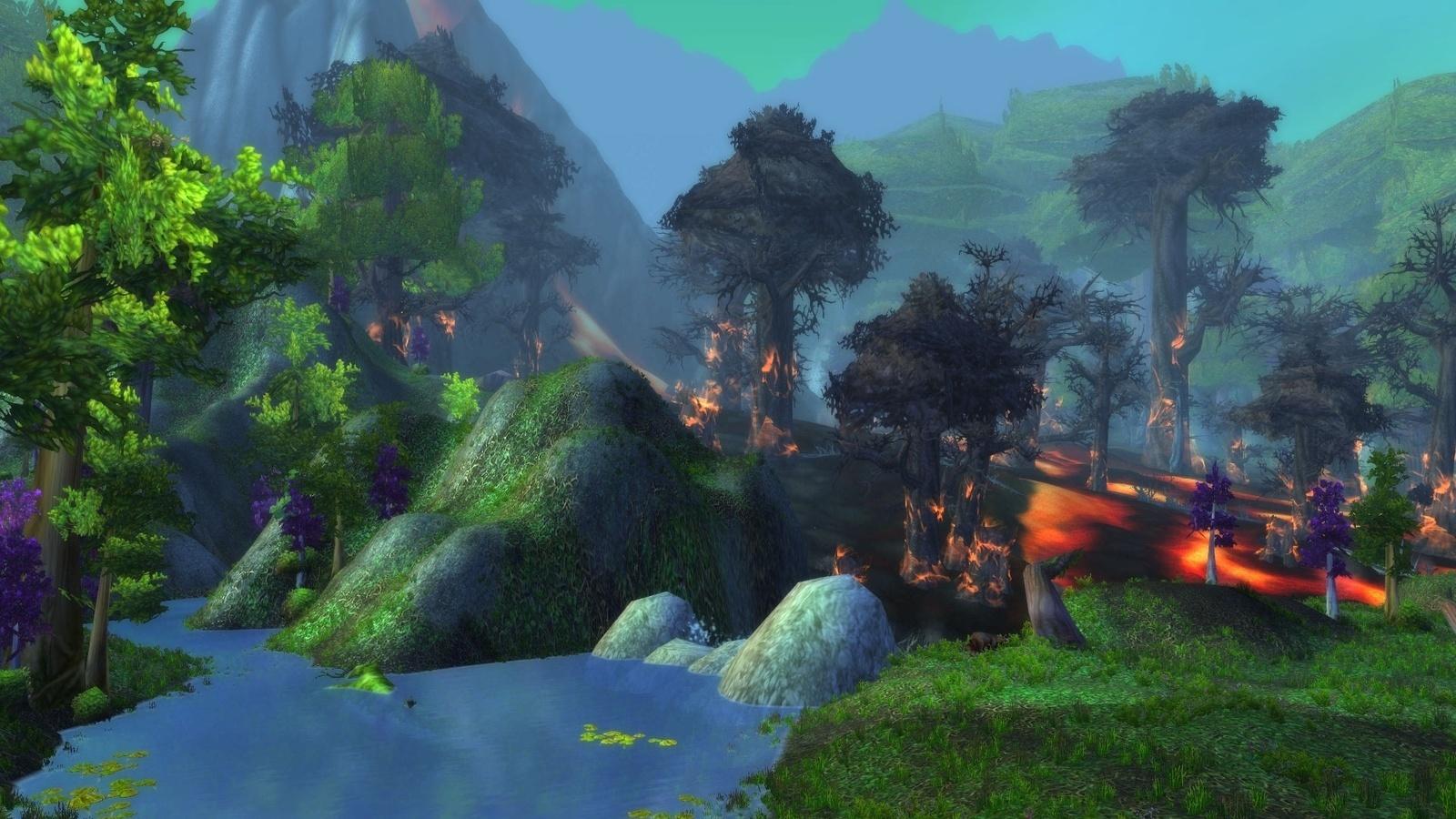 Ashenvale in WoW Season of Discovery, one of the zones that drops Waylaid Supplies
