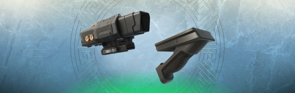 Fortnite Thermal Scope and Speedgrip Weapon Mods added to Chapter 5 Season 2.