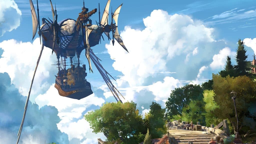 An image from GranBlue Fantasy: Relink.