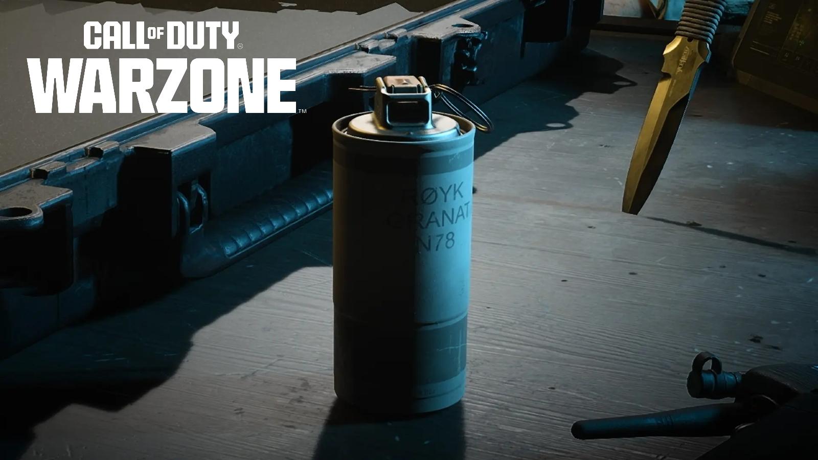 smoke grenade in modern warfare 2 and warzone