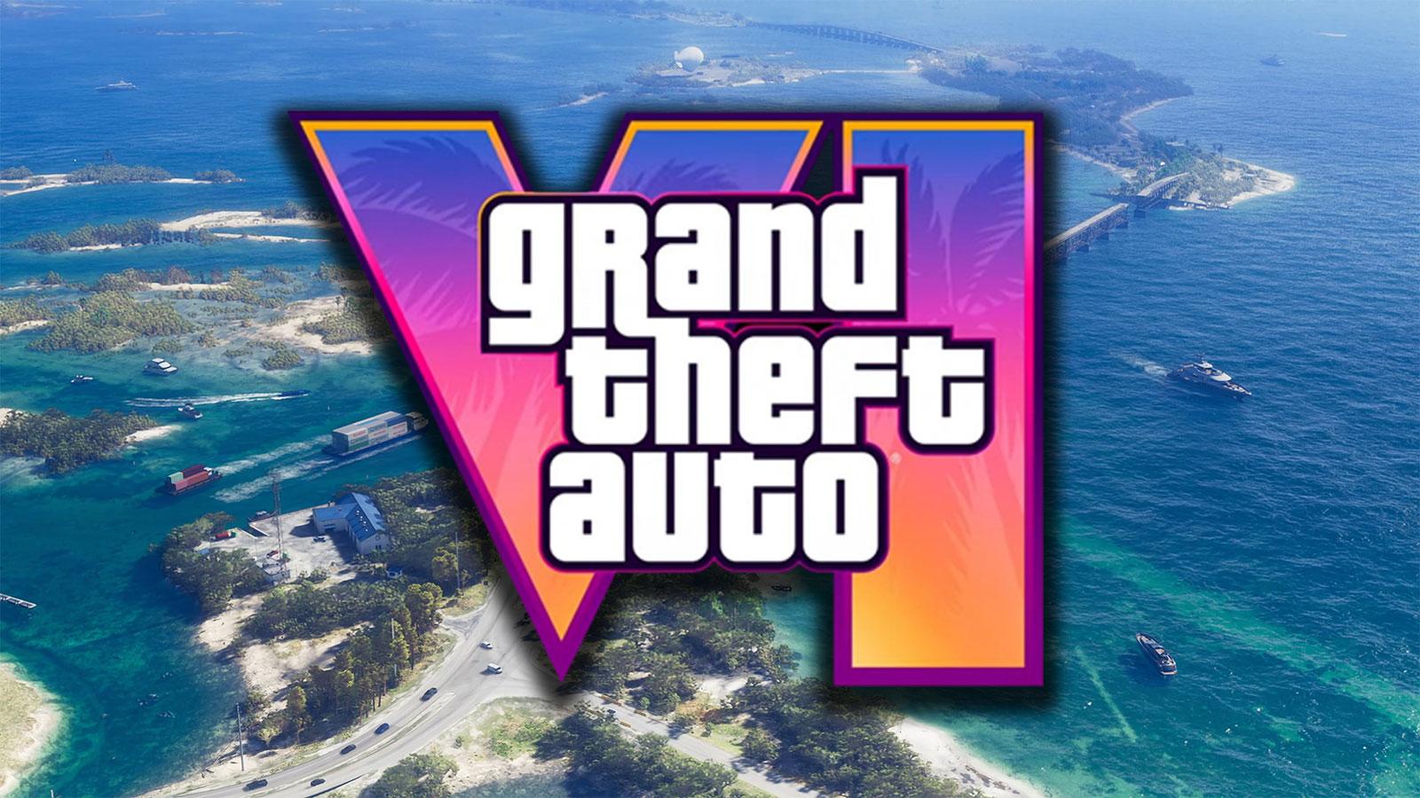 GTA 6 Leonida Islands with logo in front
