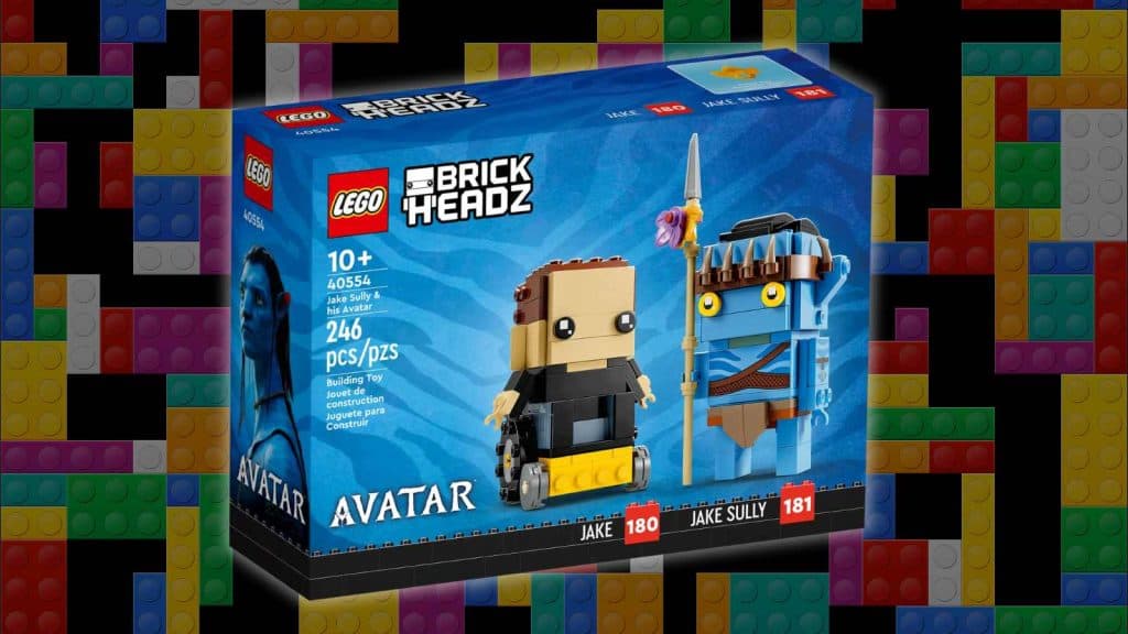 LEGO BrickHeadz Jake Sully & his Avatar set.