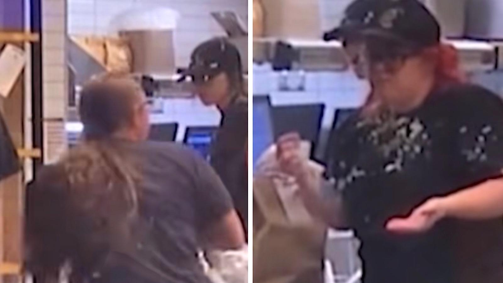 woman assaulted chipotle worker