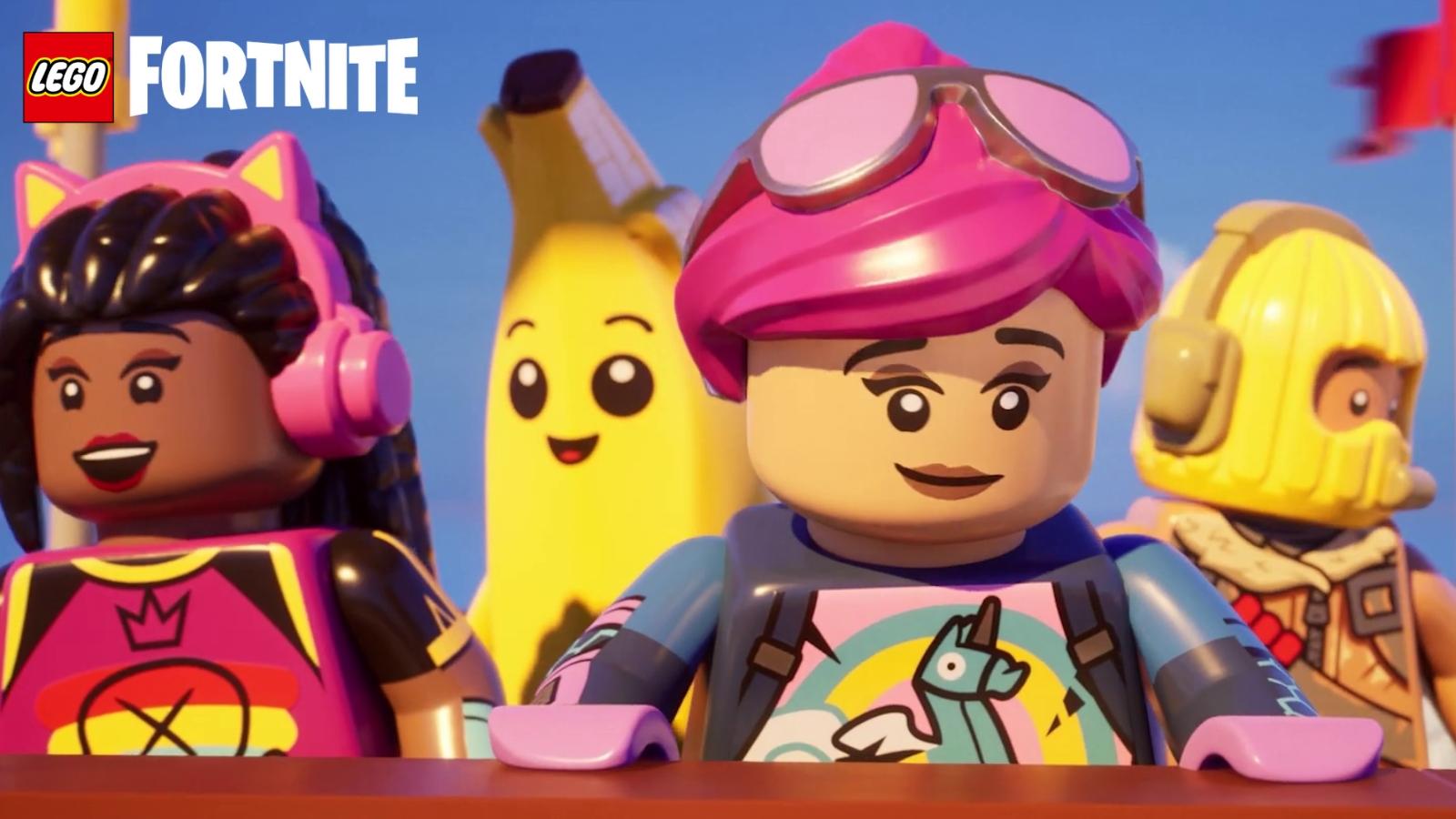 LEGO Fortnite Key Trailer art