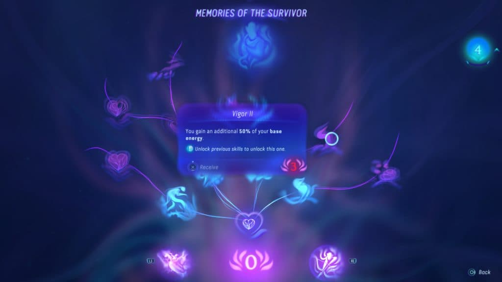 an image of Survivor skill tree in Avatar: Frontiers of Pandora