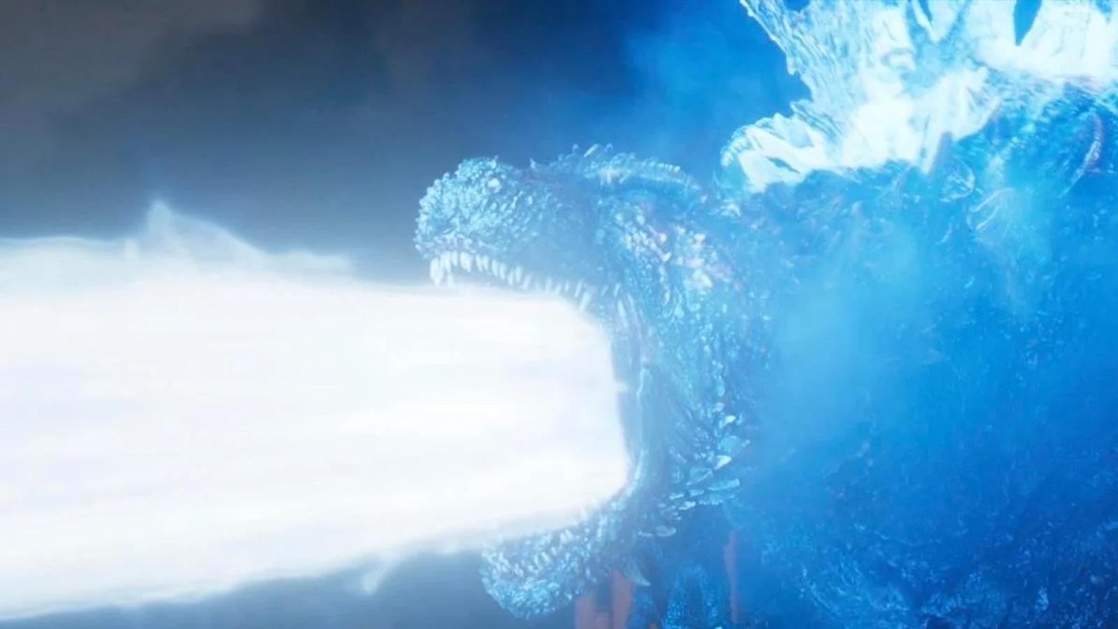 Godzilla's atomic breath in Godzilla Minus One