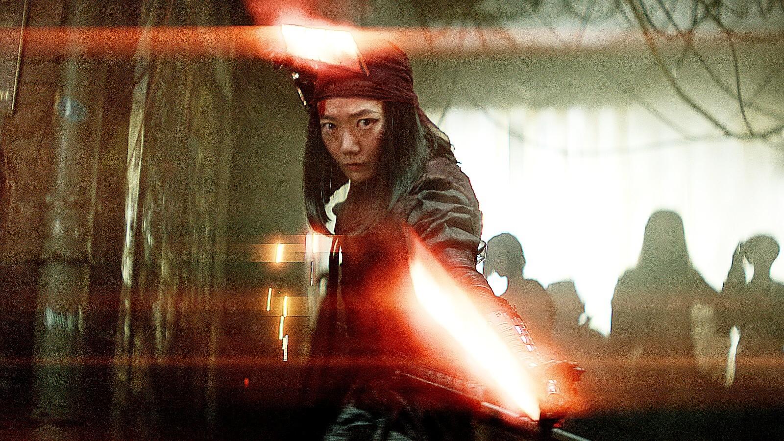 Doona Bae as Nemesis in Rebel Moon