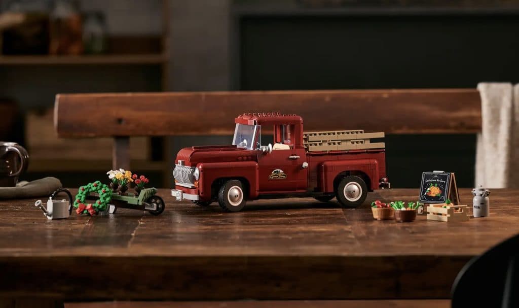 LEGO-reimagined Pickup Truck