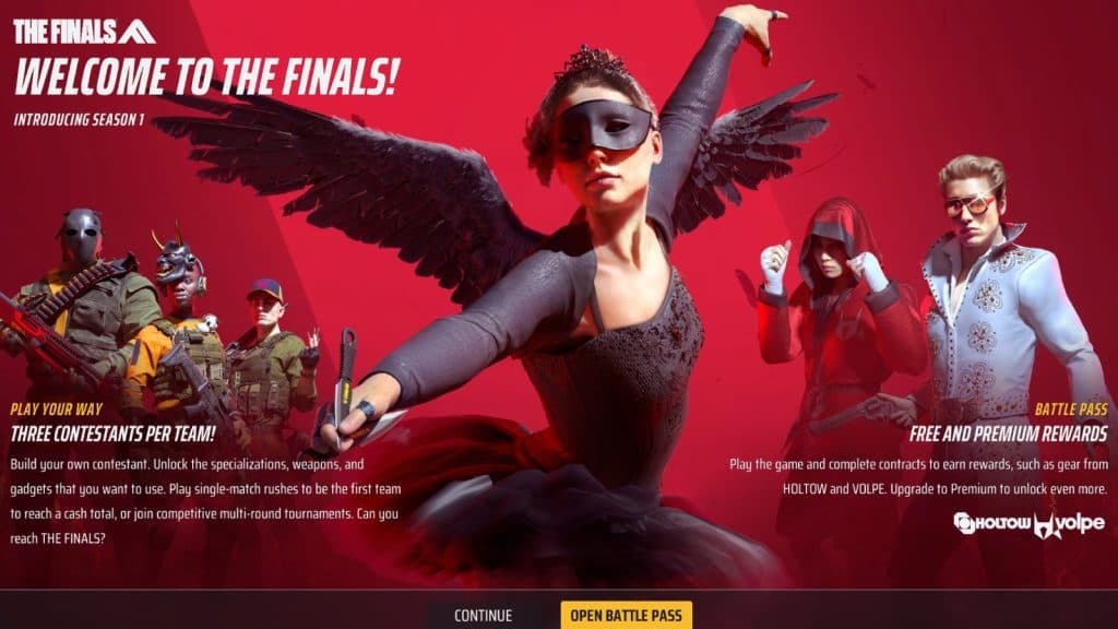 an image of Season 1 content in The Finals