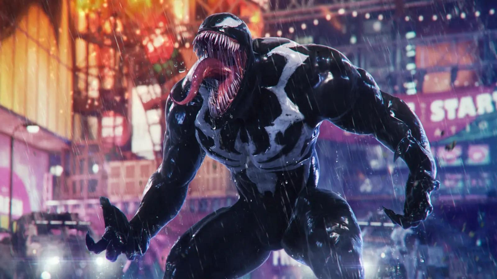 Spider-Man 2 Venom Roaring