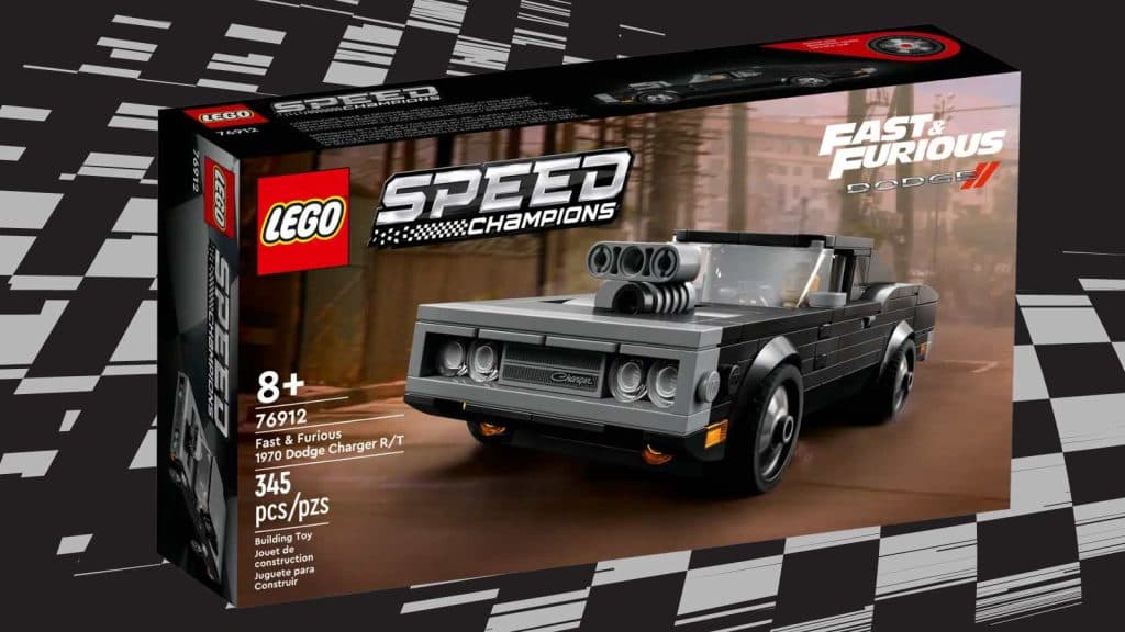 LEGO SPEED CHAMPIONS FAST & FURIOUS 1970 DODGE CHARGER R/T SET