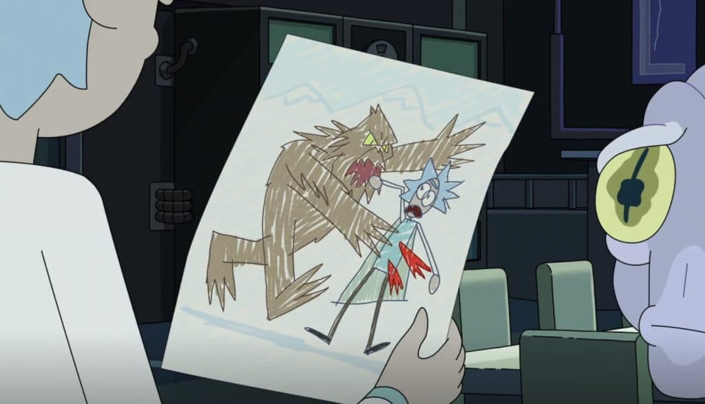 Still from Rick and Morty Season 7 Episode 3