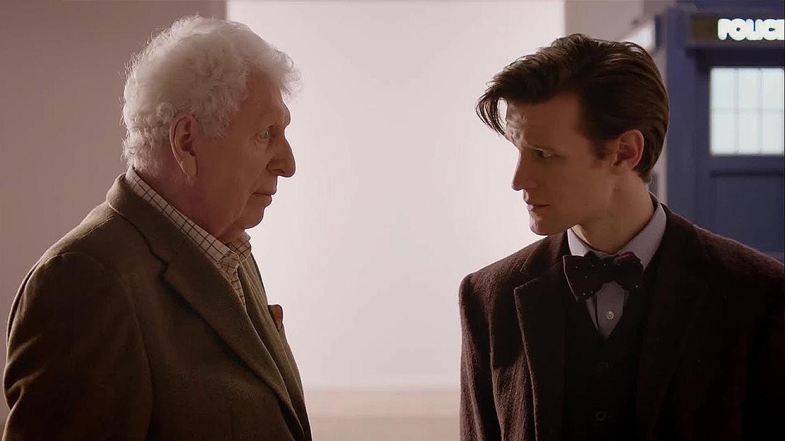 The Curator and the Eleventh Doctor in Doctor Who