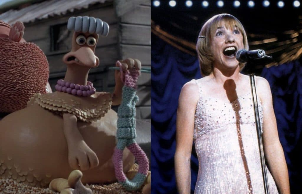 Babs in the Chicken Run 2 cast and Jane Horrocks