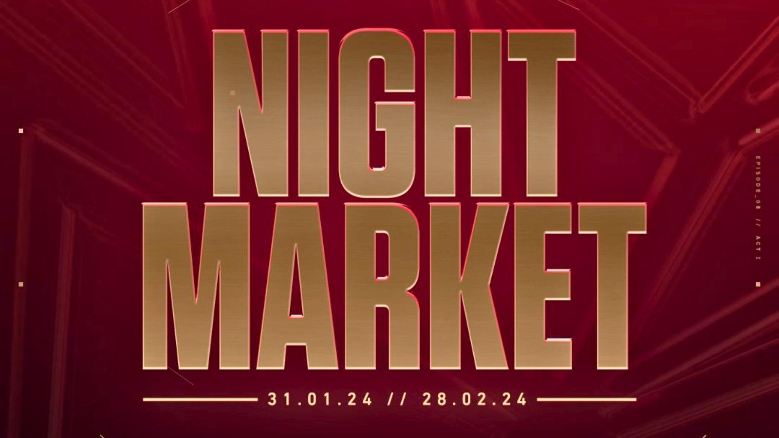 Valorant Night Market Jan - Feb 2024