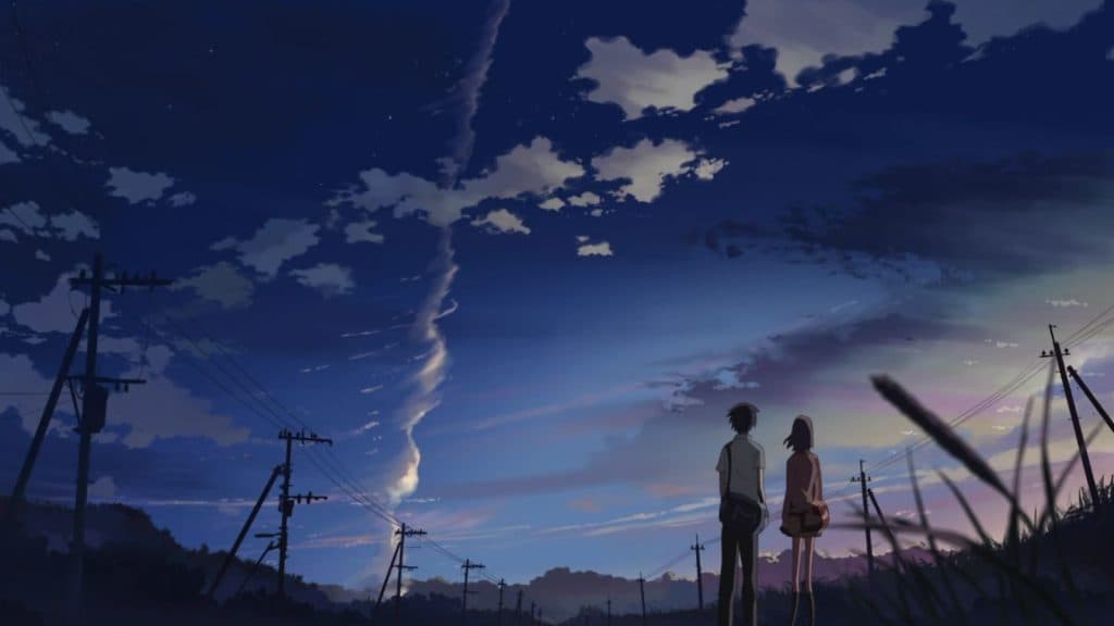 A screenshot from 5 centimeters per second