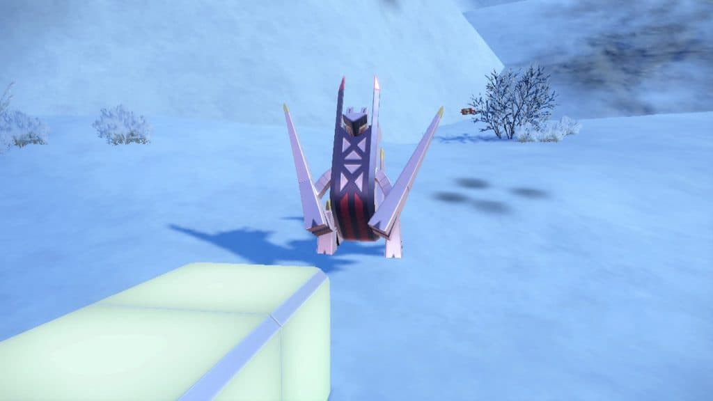Archaludon in the snow Pokemon Gen 9