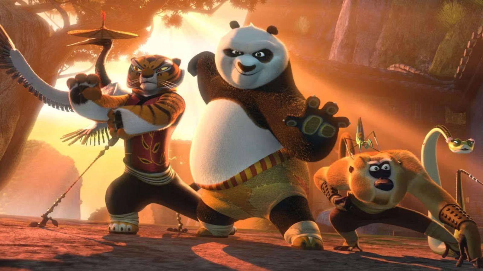 Kung Fu Panda 4 furious five
