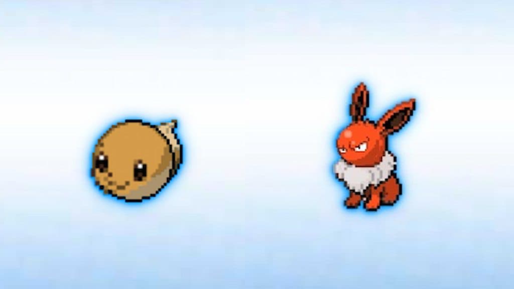Eevee and Voltorb PokeFusions
