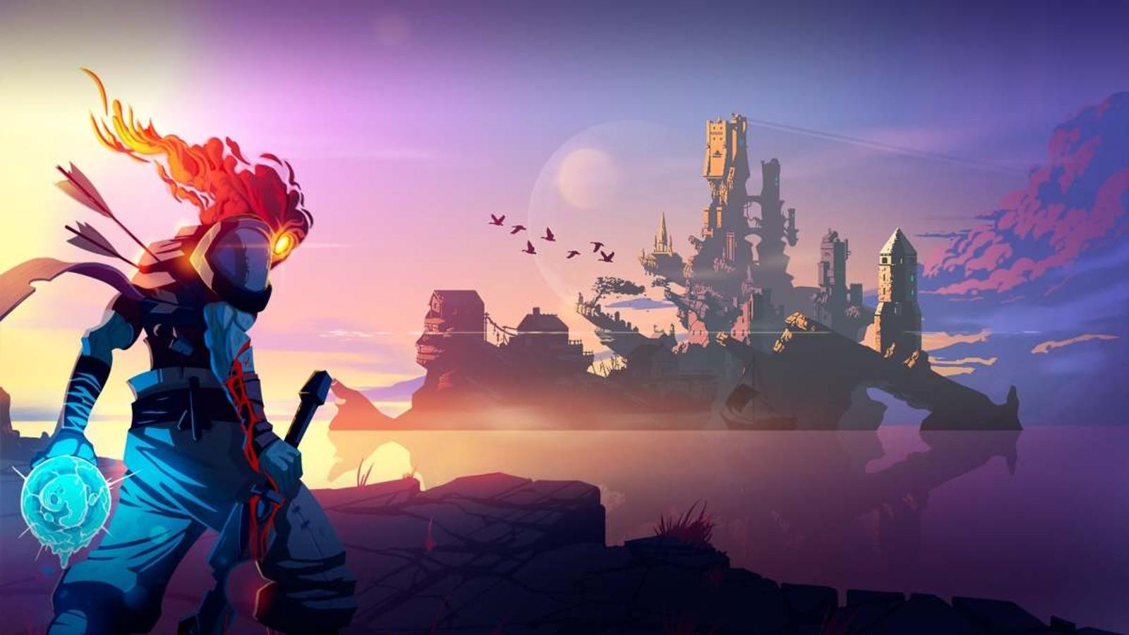 An image of Dead Cells keyart, one of the best roguelike games.