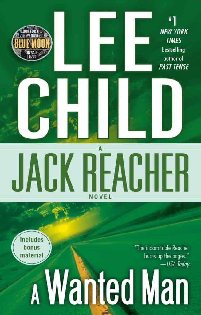 Jack Reacher A Wanted Man cover