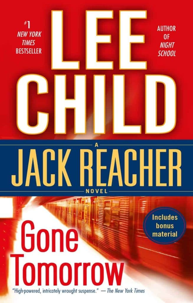 Jack Reacher Gone Tomorrow cover