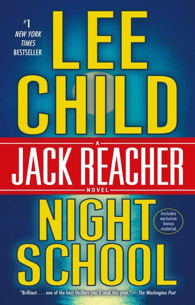 Jack Reacher Night School cover