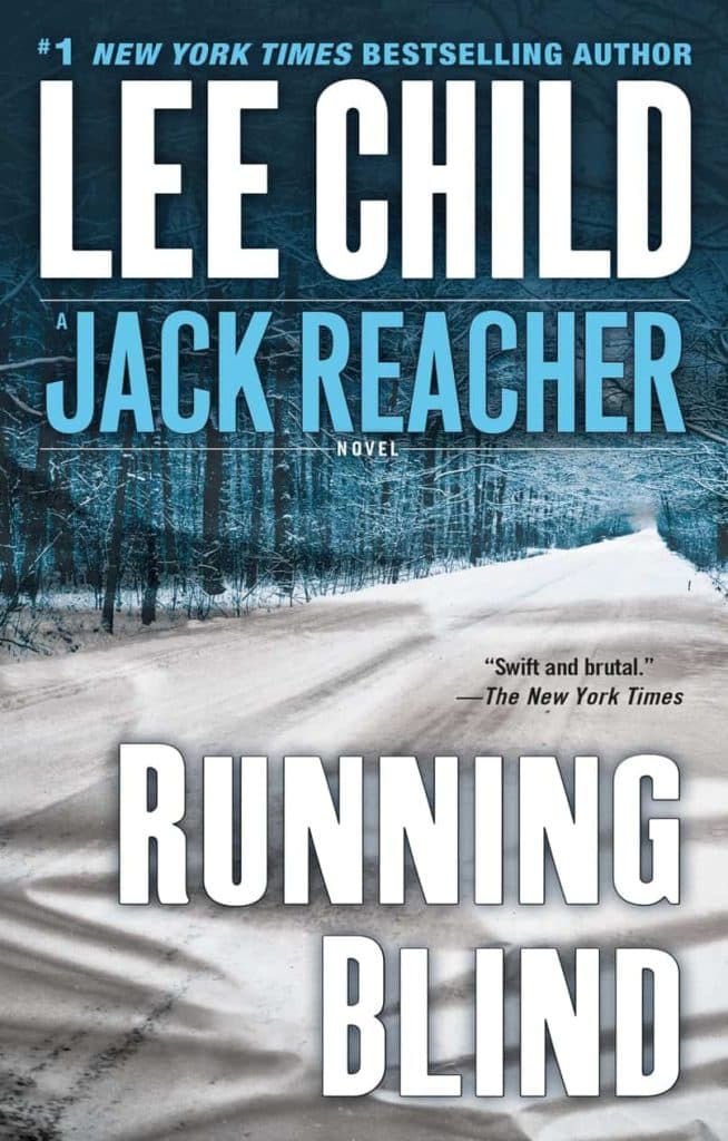 Jack Reacher Running Blind cover