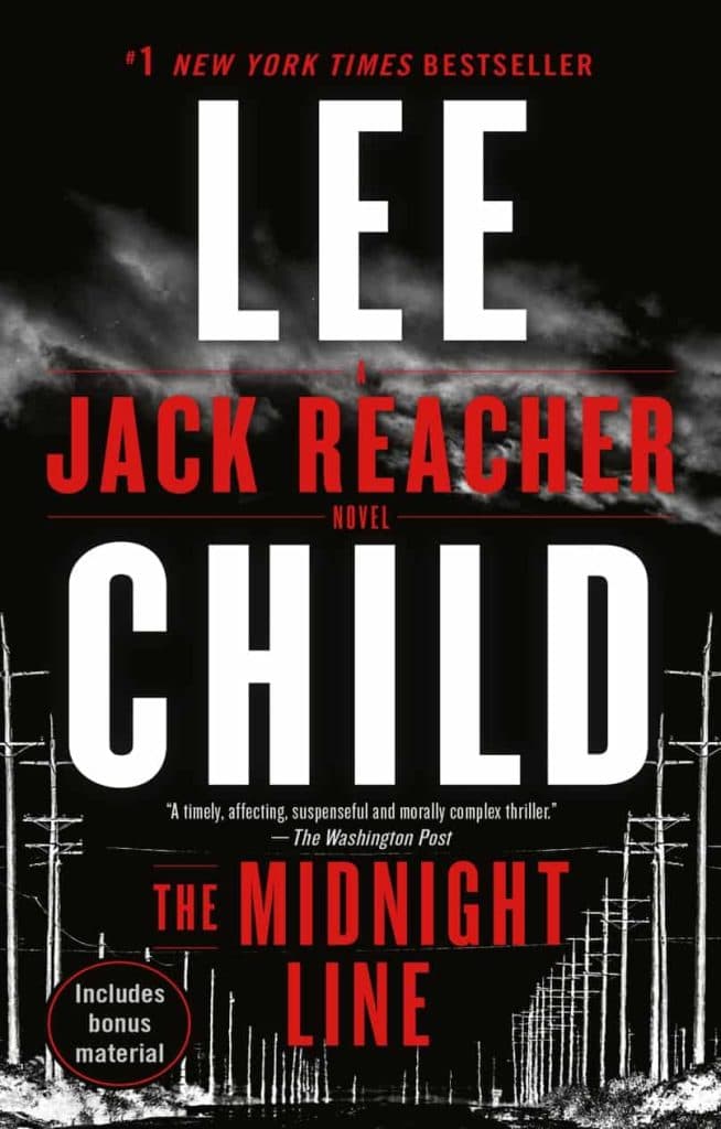 Jack Reacher The Midnight Line cover