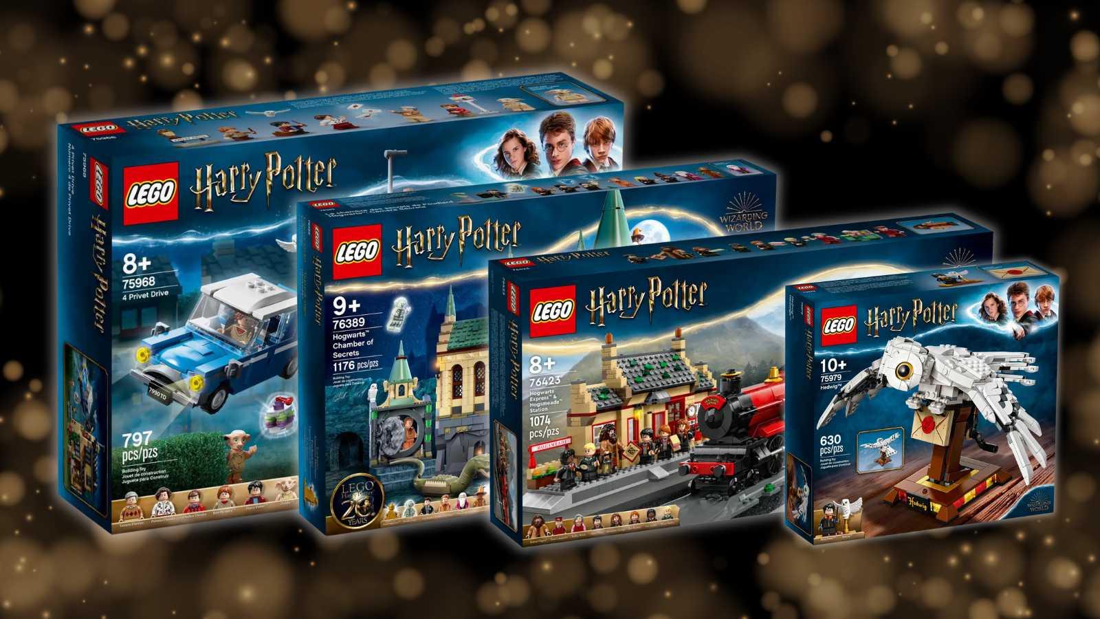Four of the best LEGO Harry Potter sets for kids.