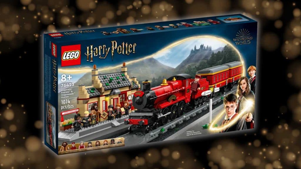 LEGO Harry Potter Hogwarts Express Train Set with Hogsmeade Station