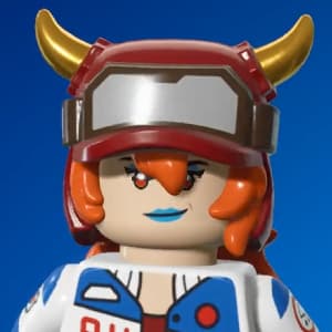 Lina Scorch LEGO skin style.