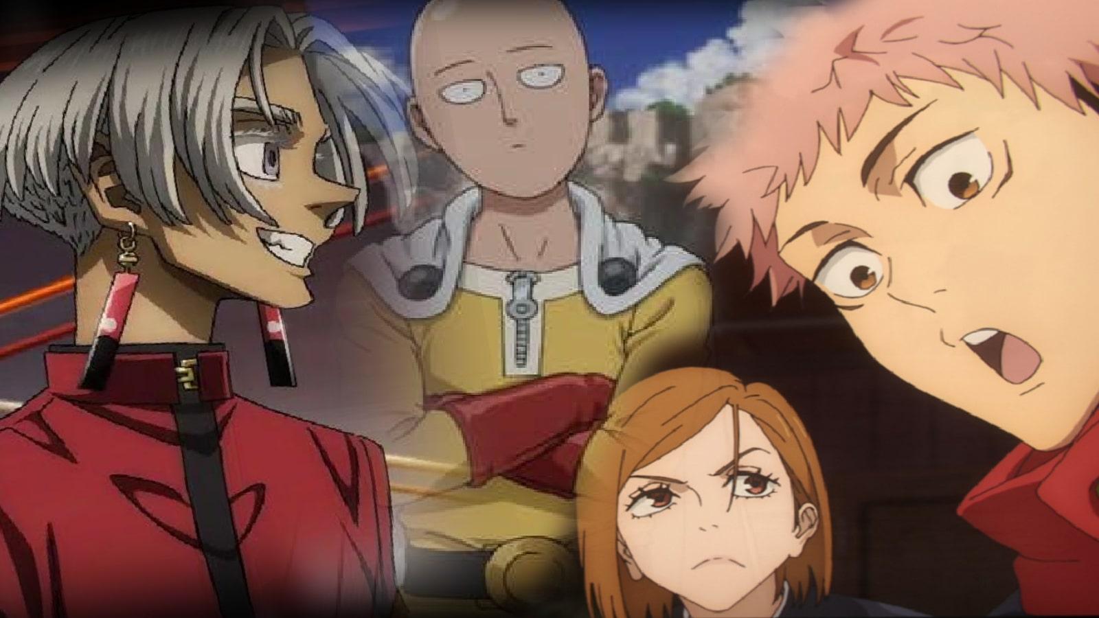 Anime set in Tokyo, including Tokyo Revengers, One Punch Man and Jujutsu Kaisen