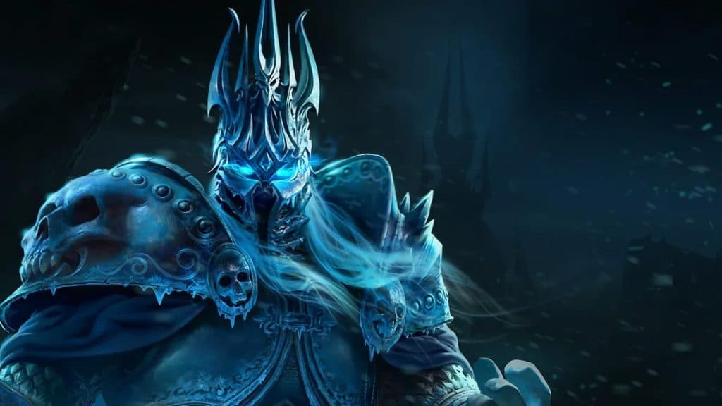 WoW Wrath of the Lich King promotional art