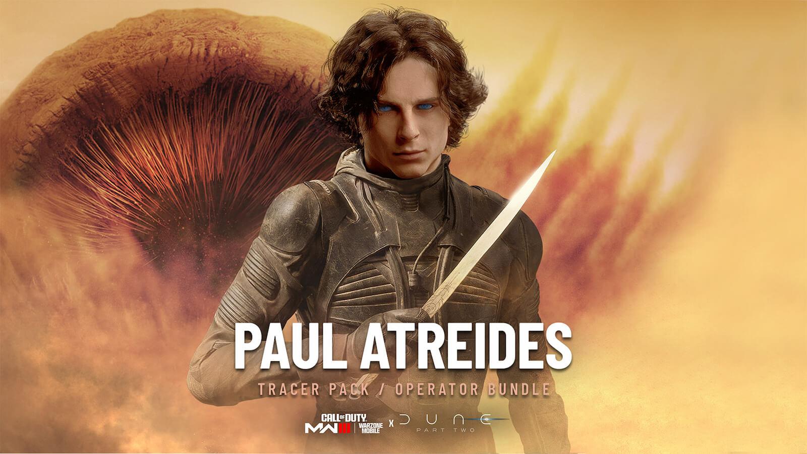 How to get Paul Atreides Dune Operator in MW3 & Warzone