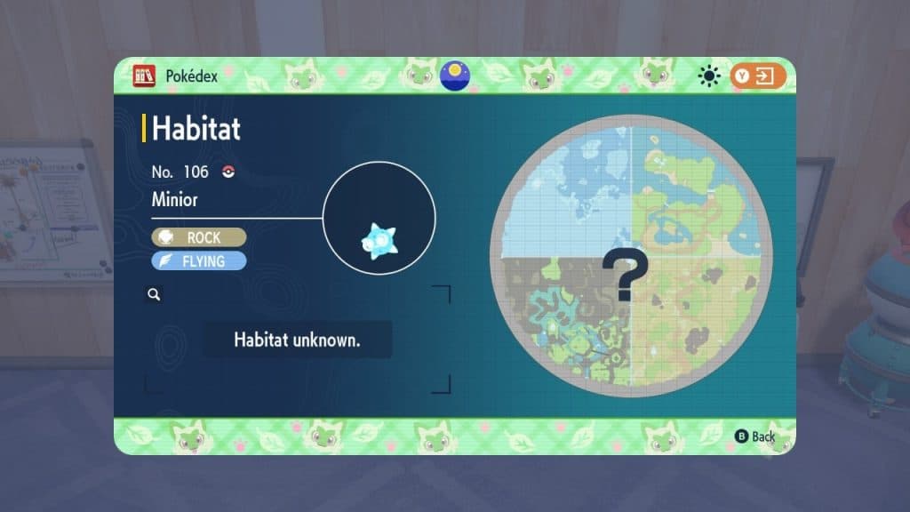 Cómo encontrar a Minior y todas sus formas en el DLC Pokémon Scarlet & Violet