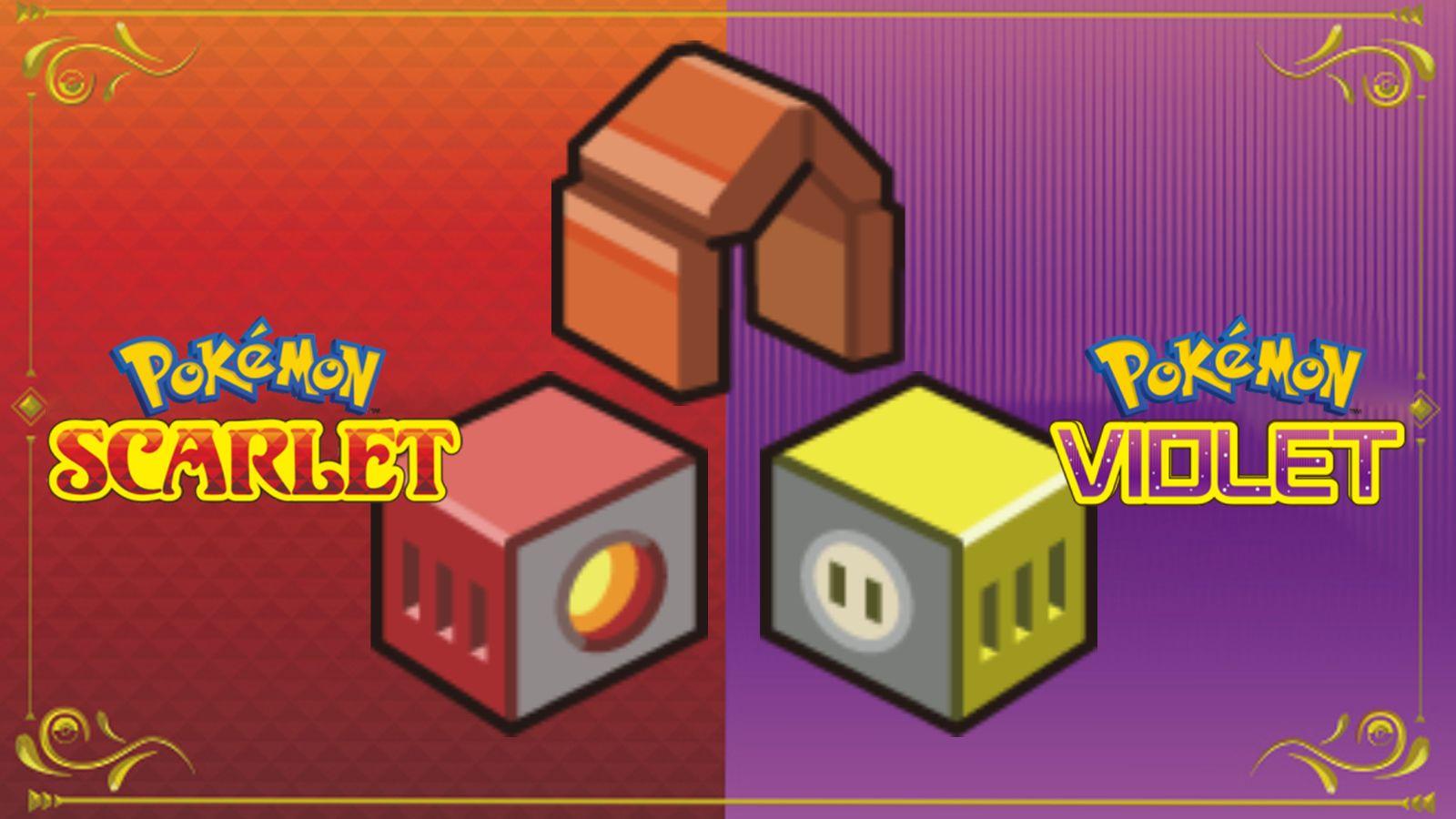 Pokemon Scarlet violet trade items header