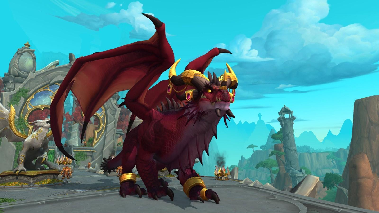Alekstrasza in World of Warcraft Dragonflight Season 4 10.2.6.