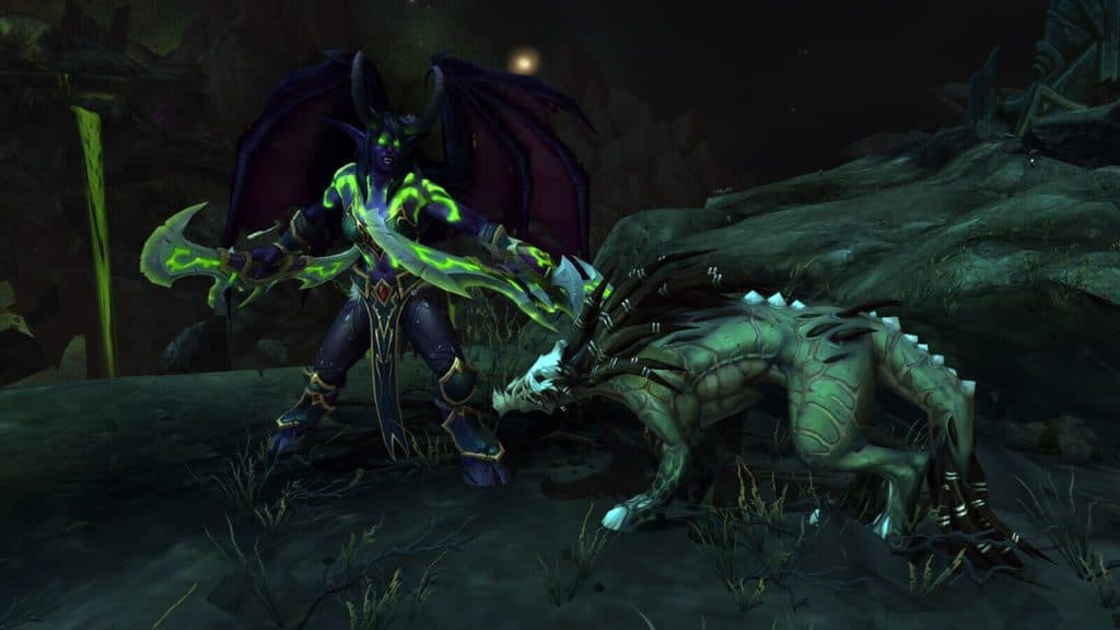 Demon Hunters in World of Warcraft Legion