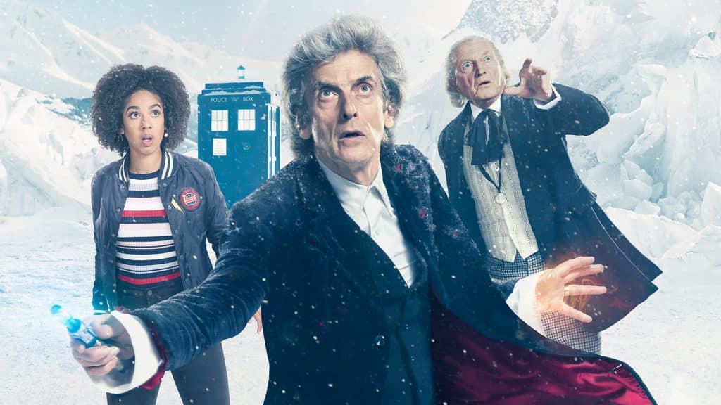 Doctor Who: Twice Upon a Christmas key art