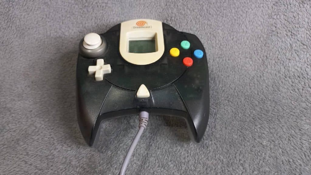 A Japanese Dreamcast controller