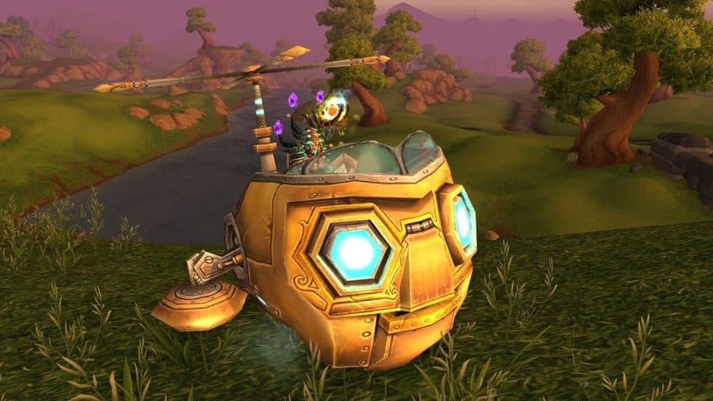 Mimiron's Head mount in WoW