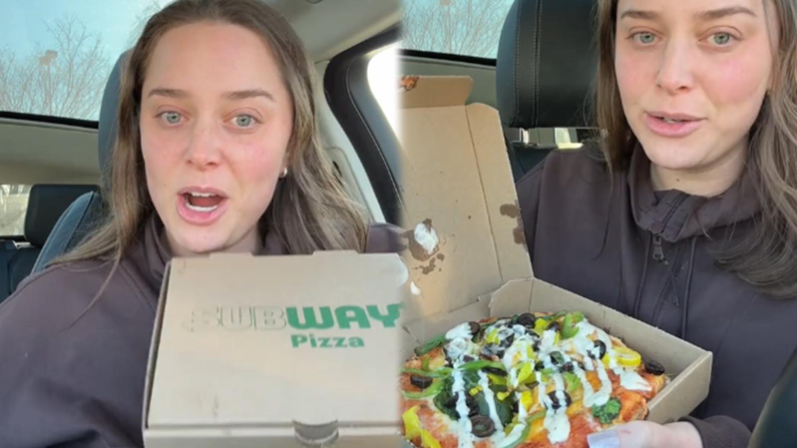 TikToker reveals Subway's secret menu includes pizza